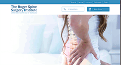 Desktop Screenshot of cervicalspinesurgeon.com